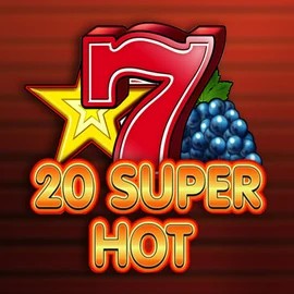 20 Super Hot by Amusnet Interactive, showcased at millionerscasino.eu.com – game logo