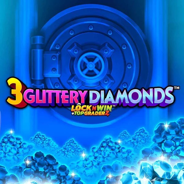 Play 3 Glittery Diamonds slot by PearFiction Studios on millionerscasino.eu.com