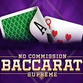 Baccarat Supreme online game logo by OneTouch Games on millionerscasino.eu.com