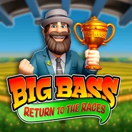 Big Bass Return to the Races by Pragmatic Play, showcased at millionerscasino.eu.com – game logo