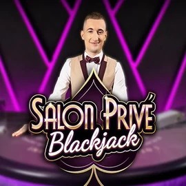 Blackjack Salon Privé online game logo by Ezugi on millionerscasino.eu.com