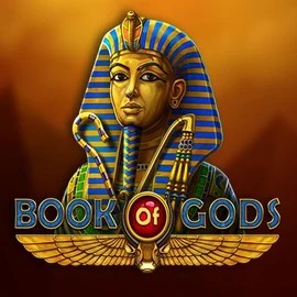 Book of Gods online game logo by BF Games on millionerscasino.eu.com