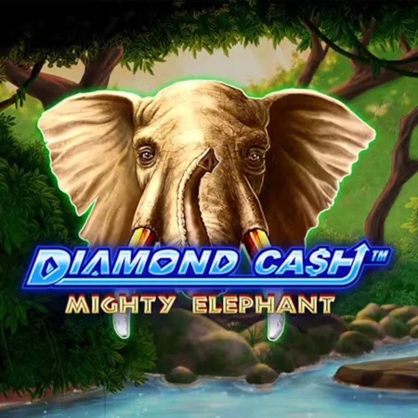 Diamond Cash Mighty Elephant slot visual from Greentube available on millionerscasino.eu.com