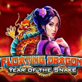Floating Dragon Year of the Snake by Pragmatic Play, showcased at millionerscasino.eu.com – game logo