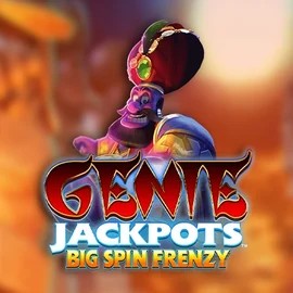 Genie Jackpots: Big Spin Frenzy online game logo by Blueprint Gaming on millionerscasino.eu.com