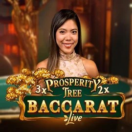 Prosperity Tree Baccarat logo – Live Casino by Evolution at Millioner Casino