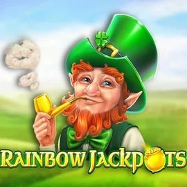 Rainbow Jackpots logo by Red Tiger Gaming Millioner Casino