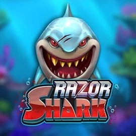 Slots logo of Razor Shark from Push Gaming at Millioner Casino