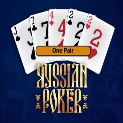 Russian Poker logo by OneTouch Games at Millioner Casino