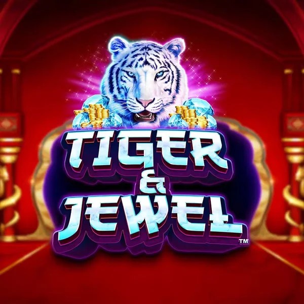 Tiger and Jewel slot logo by Greentube at Millioner Casino