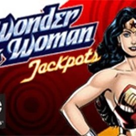 Wonder Woman Jackpots logo by Amaya Millioner Casino